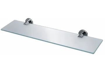 BA GLA60 - Glass bathroom wall shelf by DECOR WALTHER