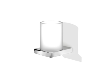 CT WMG - Wall-mounted glass toothbrush holder by DECOR WALTHER