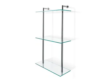 DW 016 - Glass bathroom wall shelf by DECOR WALTHER