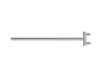 MK HTH1 N - Towel rail by DECOR WALTHER