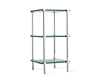 T 11 - Floorstanding open glass bathroom cabinet by DECOR WALTHER