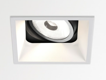 ENTERO SQ-L - Recessed LED adjustable spotlight by Deltalight