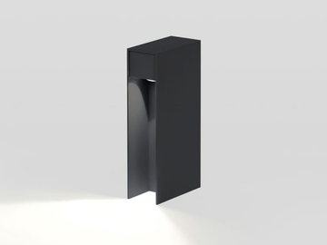 MONOPOL LED - LED bollard light by Deltalight
