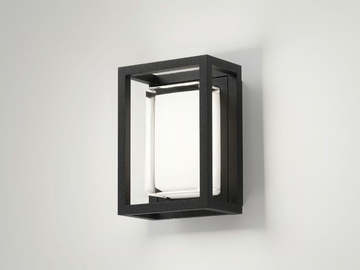 MONTUR MINI M - LED glass and metal outdoor wall lamp by Deltalight