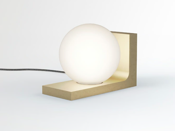 OONO T - LED glass table lamp by Deltalight
