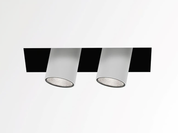 SPLITBOX SPY - LED multiple adjustable metal spotlight by Deltalight
