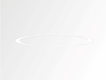 SUPER-OH TRIMLESS - LED recessed polycarbonate ceiling lamp by Deltalight
