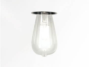 TWENTY-7 TRIMLESS - LED round ceiling glass spotlight by Deltalight