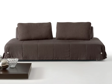 GHOST - Fabric sofa bed with removable cover by Dema