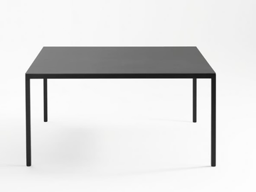 HELSINKI - Rectangular steel dining table by Desalto