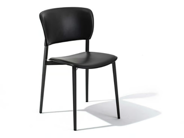 PLY - Stackable polypropylene chair open back by Desalto