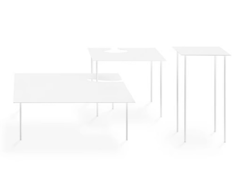 SOFTER THAN STEEL - Plate coffee table by Desalto