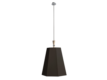 LUXIOLE XXL - Fabric pendant lamp by DESIGNHEURE
