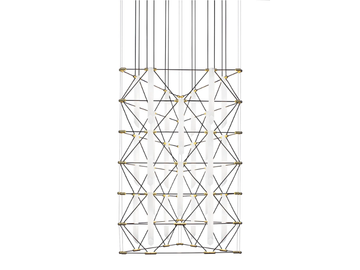 MOZAIK 2x3 - LED chandelier by DESIGNHEURE