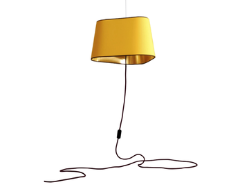 NUAGE NOMADE GRAND - Fabric pendant lamp by DESIGNHEURE
