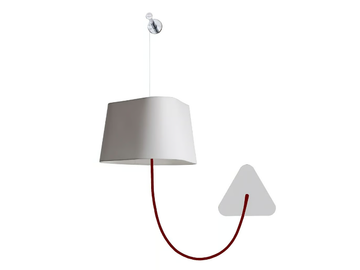 NUAGE PETIT - LED wall light with fixed arm by DESIGNHEURE