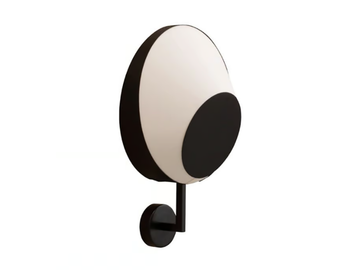 REEF DEMI - LED fabric wall light with fixed arm by DESIGNHEURE