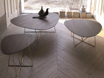 DABLIU - Metal coffee table by Désirée divani