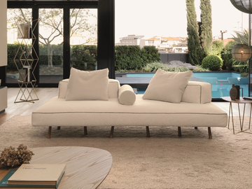 ENDOR - 3 seater fabric sofa by Désirée divani