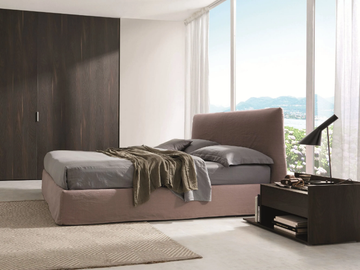 LOV - Double bed with removable cover by Désirée divani