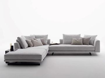 SHERIDAN - Sectional fabric sofa by Désirée divani