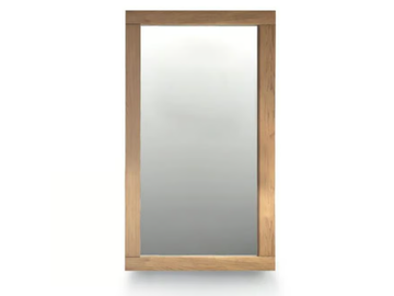 QUADRA - Rectangular framed solid wood mirror by Devina Nais