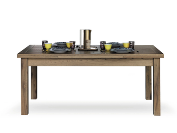 TARA - Extending oak table by Devina Nais