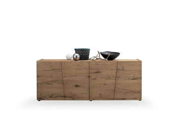 UNIKA - Contemporary style wooden sideboard with doors with drawers by Devina Nais