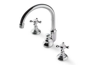 AUSTIN - 3 hole countertop washbasin tap by Devon&Devon