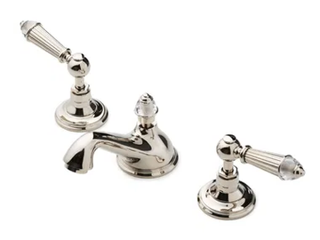 DIAMOND - 3 hole countertop brass bidet tap by Devon&Devon