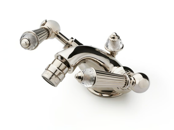 DIAMOND - Countertop brass bidet tap with swivel spout by Devon&Devon