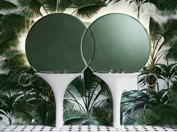 DOUBLE KALOS - Double washbasin by Devon&Devon