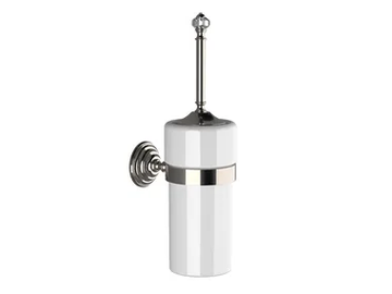GEMSTONE - Wall-mounted ceramic toilet brush by Devon&Devon