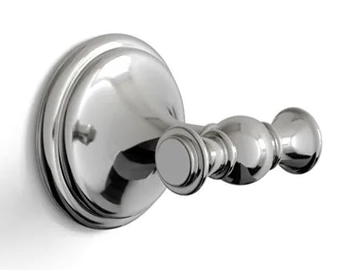 KALOS - Double brass robe hook by Devon&Devon