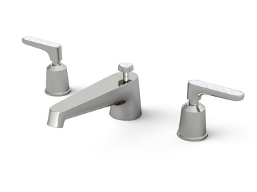 TWENTIES - 3 hole countertop washbasin tap by Devon&Devon
