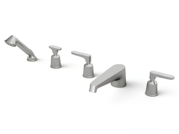 TWENTIES - Bathtub set with hand shower by Devon&Devon