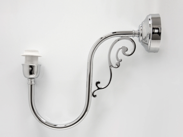 WINDSOR ARM - Brass wall lamp by Devon&Devon