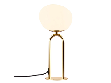 SHAPES - Opal glass table lamp by DFTP