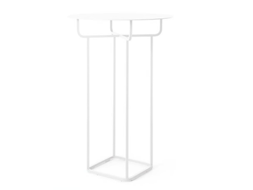 GRILL - Round powder coated aluminium high table by Diabla
