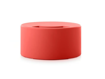 LIPSTICK - Round polyethylene garden side table by Diabla