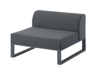 PLOID - Modular fabric garden armchair with removable cover by Diabla