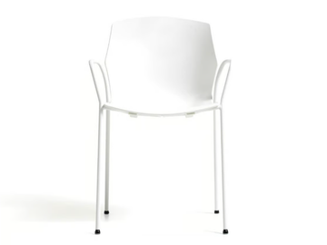 NO FRILL - Polypropylene training chair with armrests by Diemme