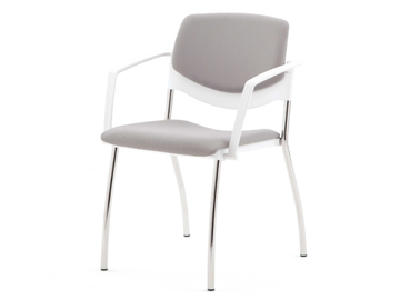 SUNNY NEW - Chair with armrests with integrated cushion by Diemme