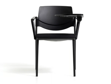 SUNNY NEW - Polypropylene training chair with writing tablet by Diemme