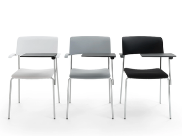 CALA PLUS - Polypropylene training chair with armrests by Diemmebi