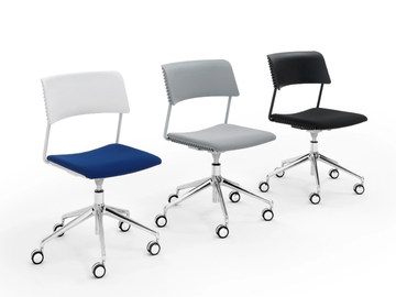 CALA PLUS - Swivel polypropylene office chair by Diemmebi