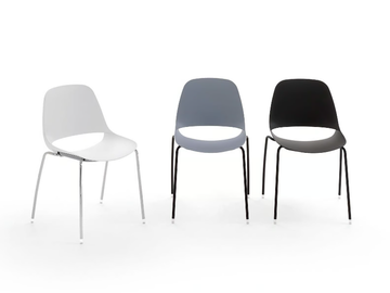 ECLIPSE - Polypropylene chair by Diemmebi