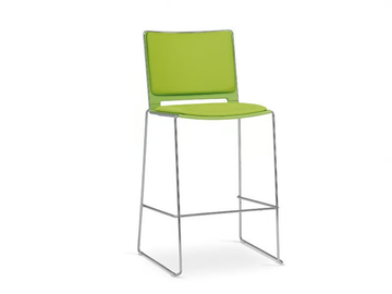 LAFILÒ SOFT - Stackable stool by Diemmebi