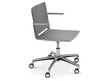 LAFILÒ TASK - Polypropylene office chair with armrests by Diemmebi
