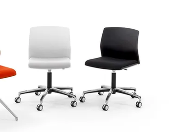 LIBRA EASY SOFT - Height-adjustable swivel office chair by Diemmebi